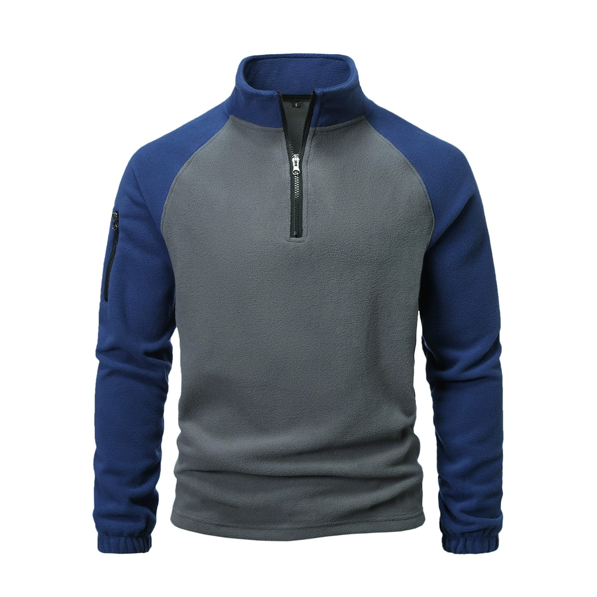 Zip-Up Fleece Sweater