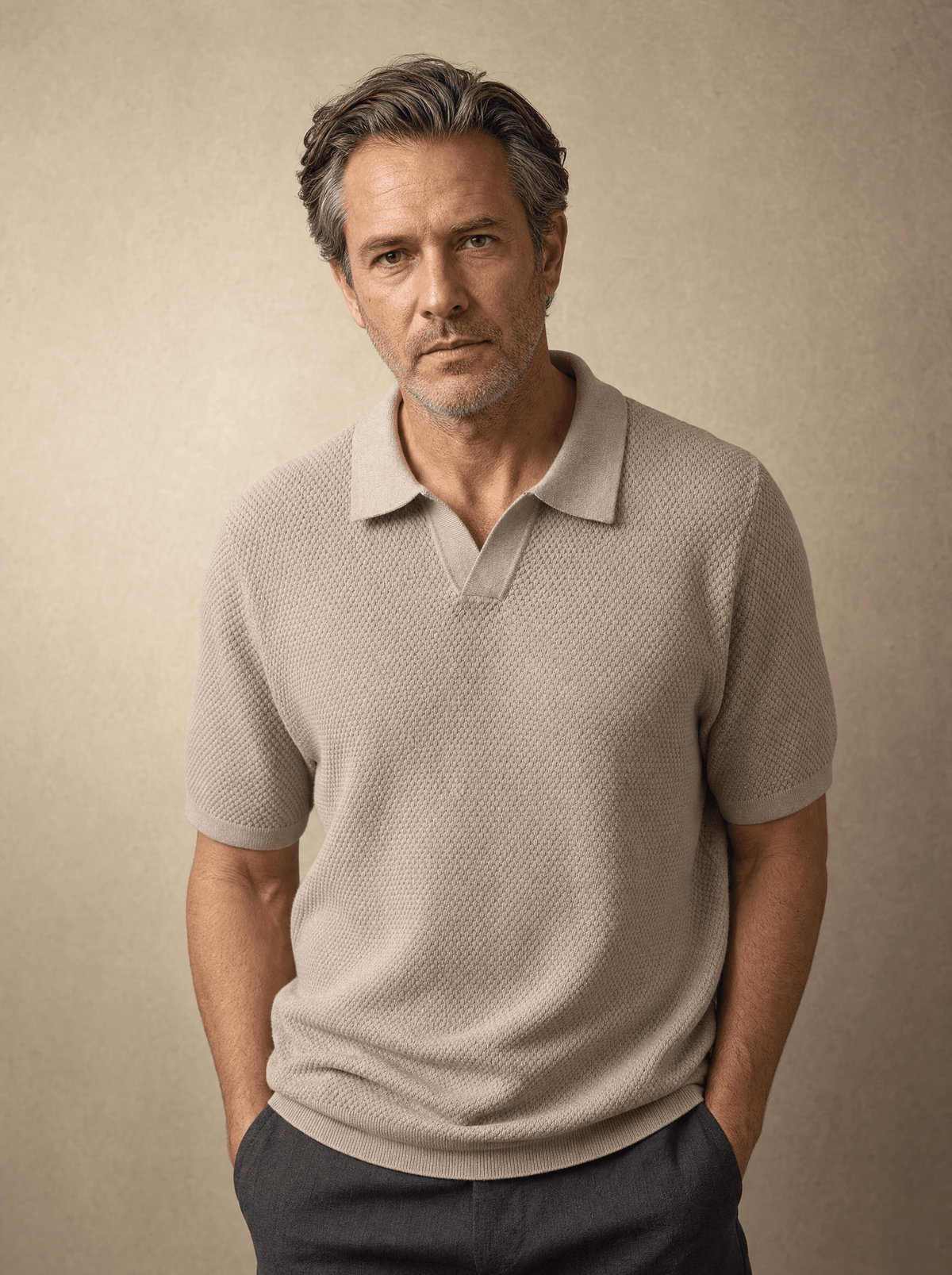 Woven Prestige Polo