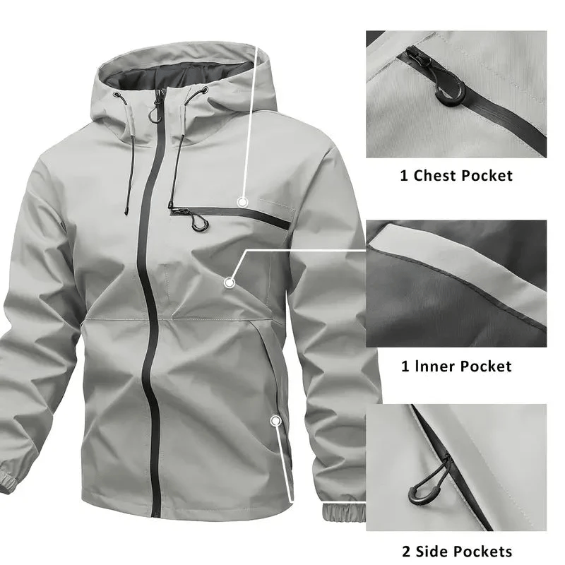 All-Weather Hooded Jacket