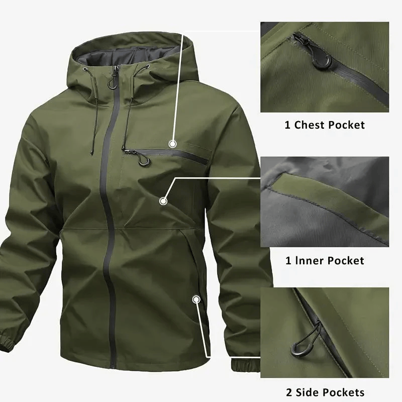 All-Weather Hooded Jacket