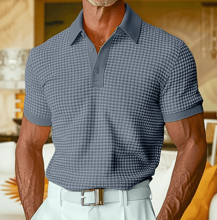 Checkered Polo Shirt