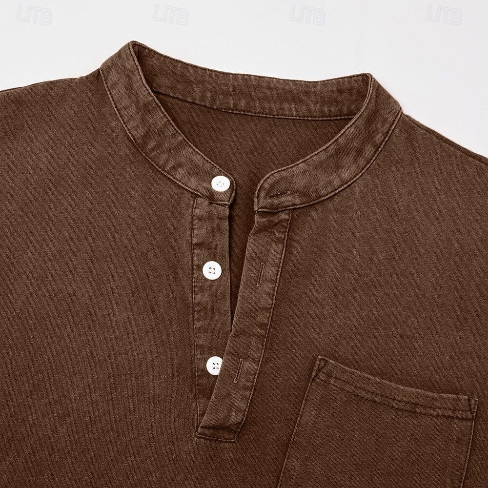 Saltwater Long Sleeve Henley