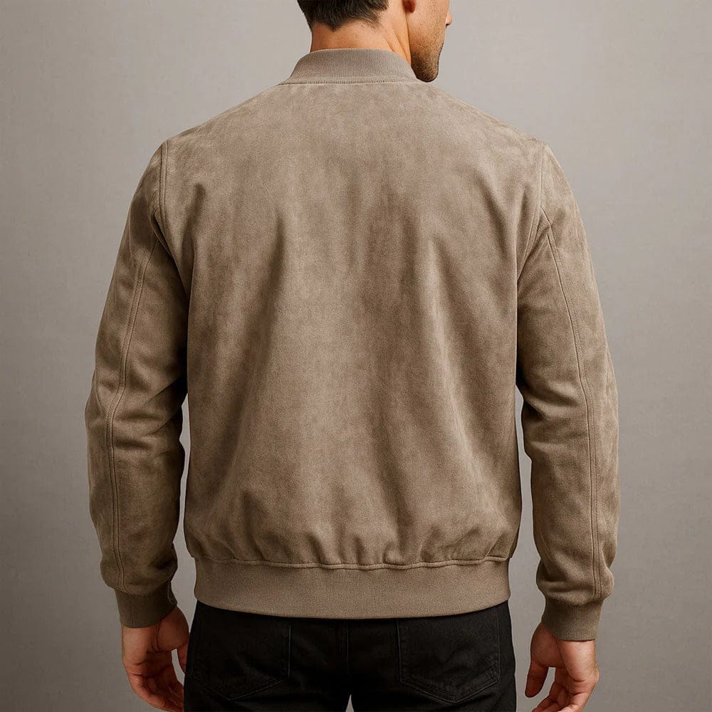 Velour Suede Jacket