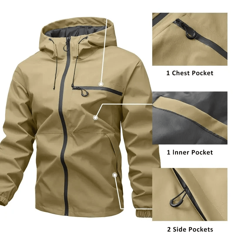 All-Weather Hooded Jacket