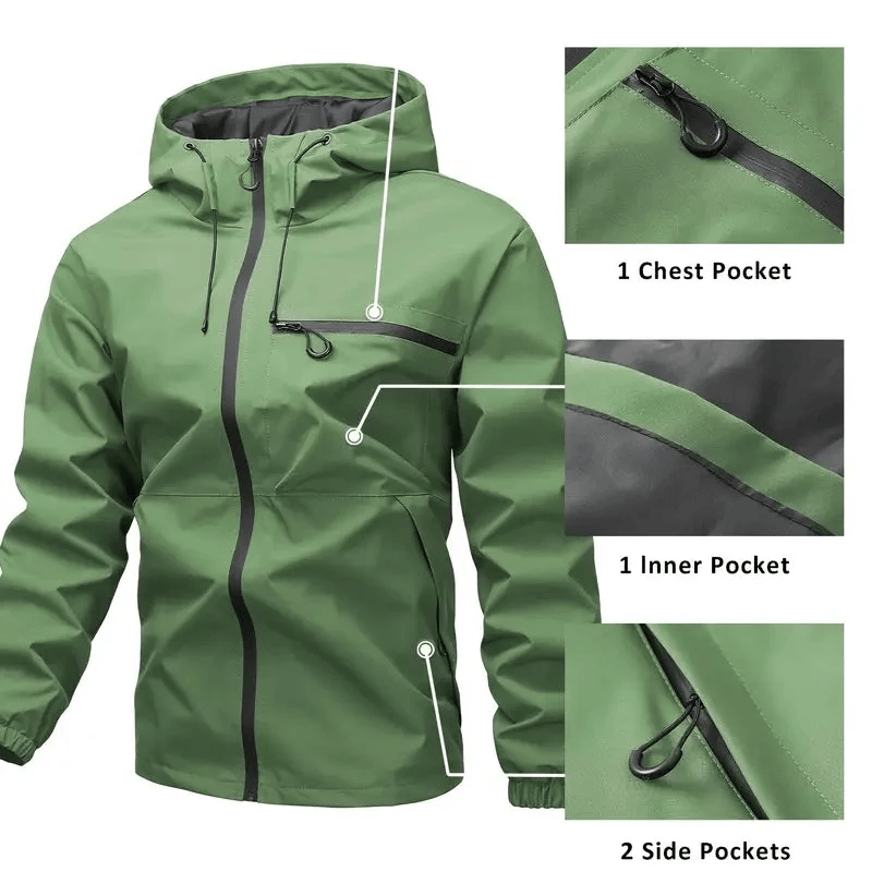All-Weather Hooded Jacket